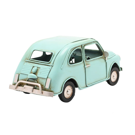 WDP Harvey Makin Ornament - Blue Classic Car