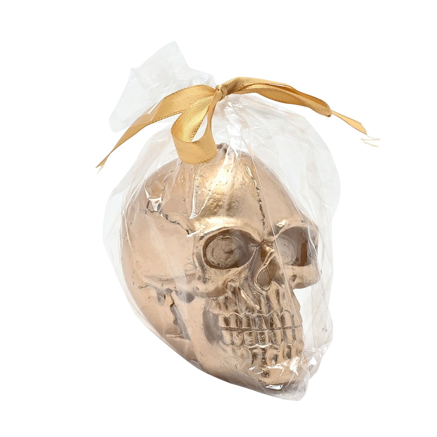 WDP Gold Skull Shaped Candle