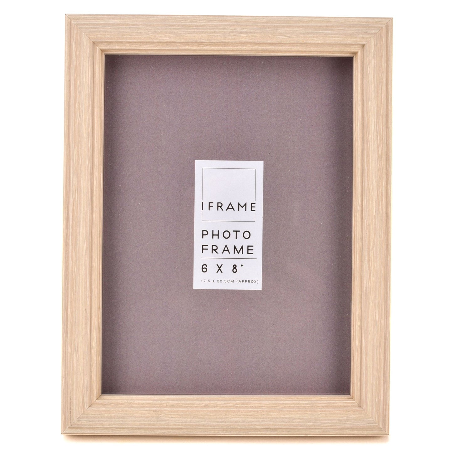 WDP iFrame Light Wood Finish Photoframe