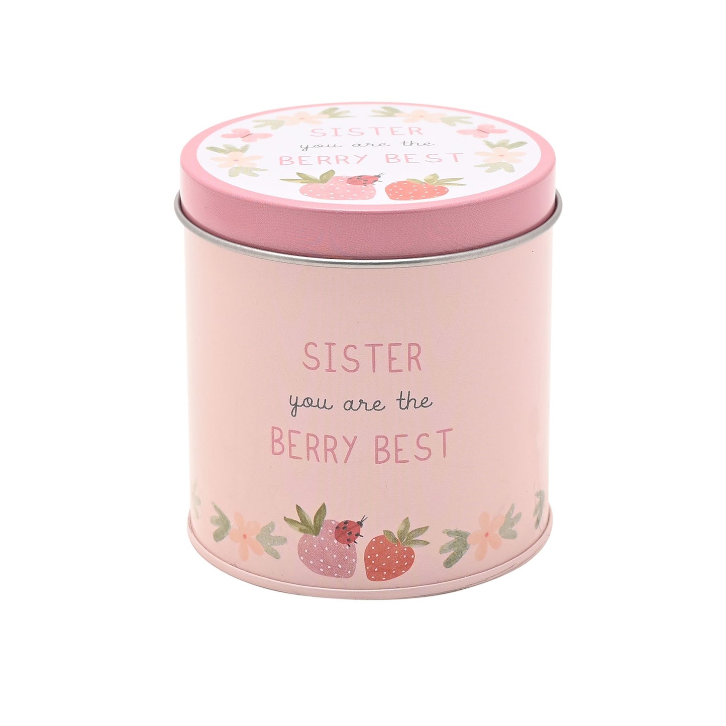 WDP Tin Candle 8cm x 7.5cm - Sister