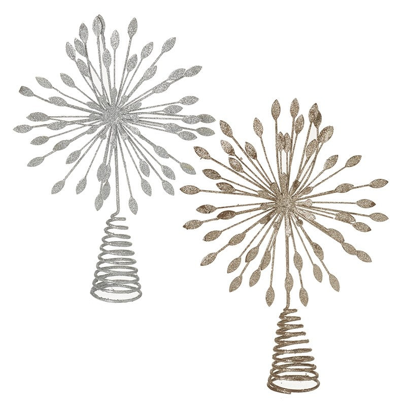 HS Metal Tree Topper 2 asst