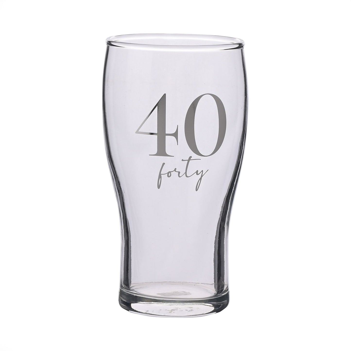 40th Pint Glass