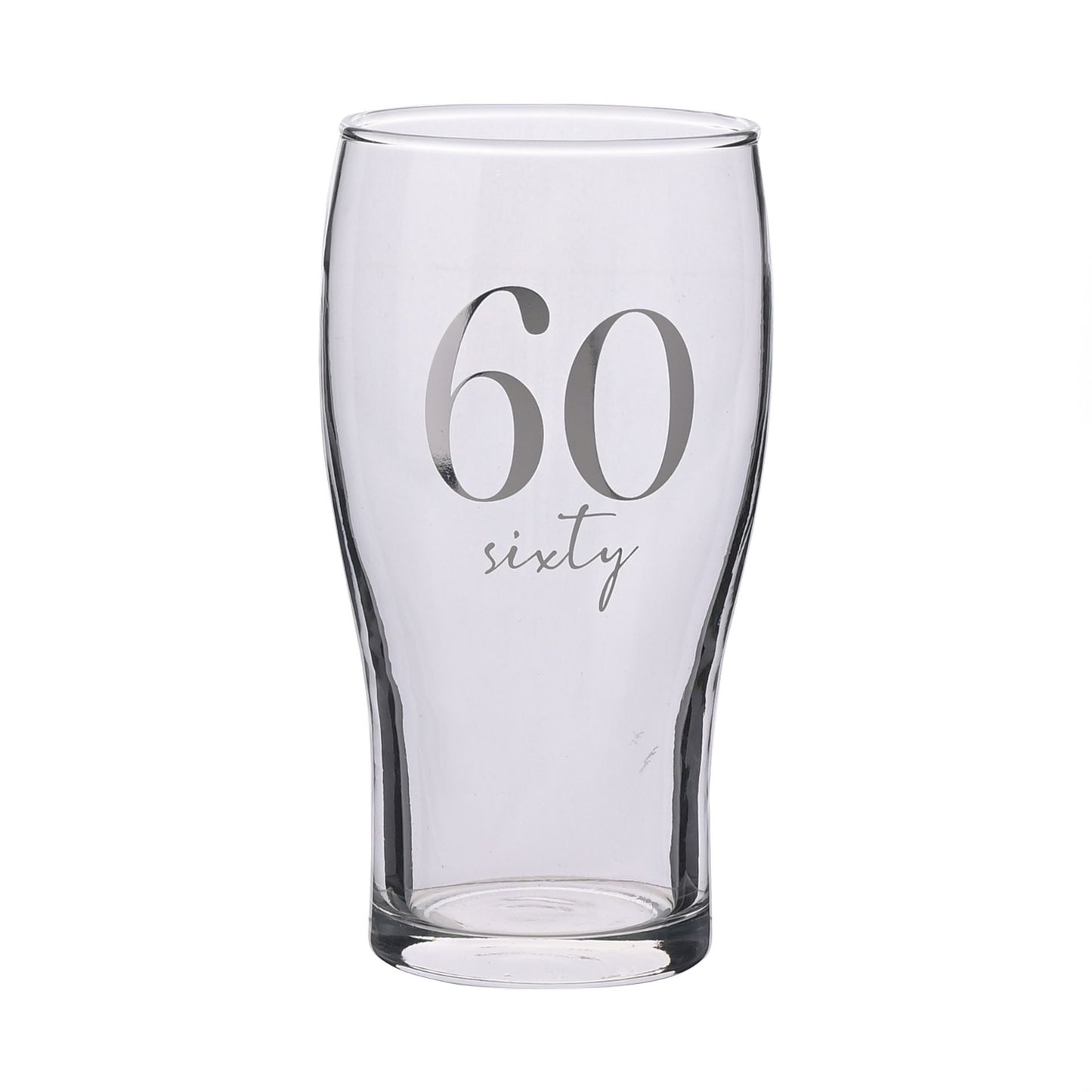 Happy 60th Pint Glass