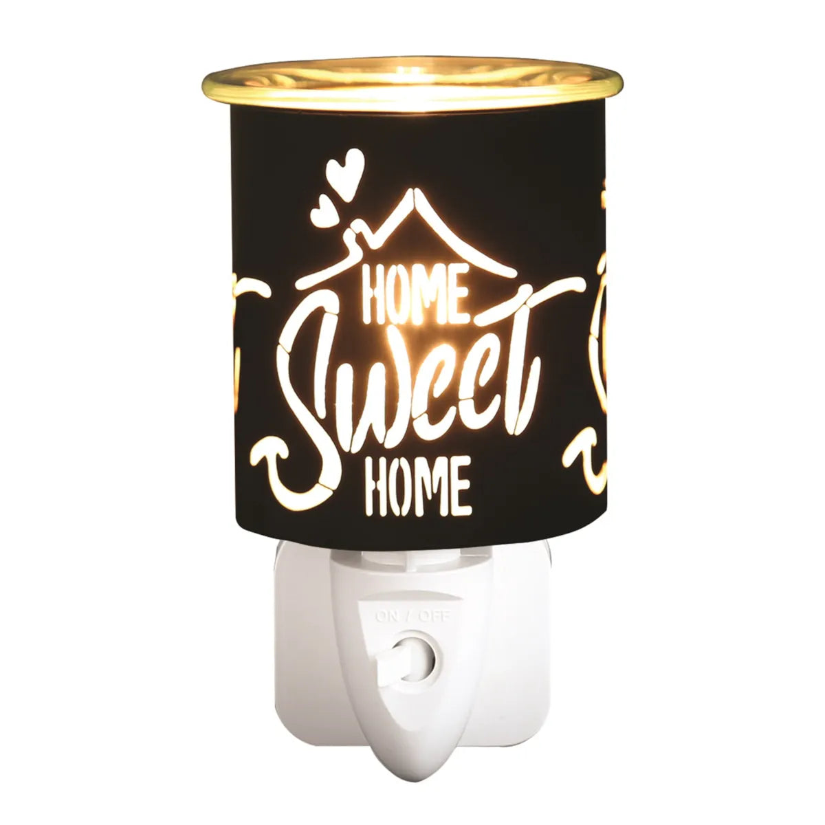 Plug In Black & Gold Home 13cm