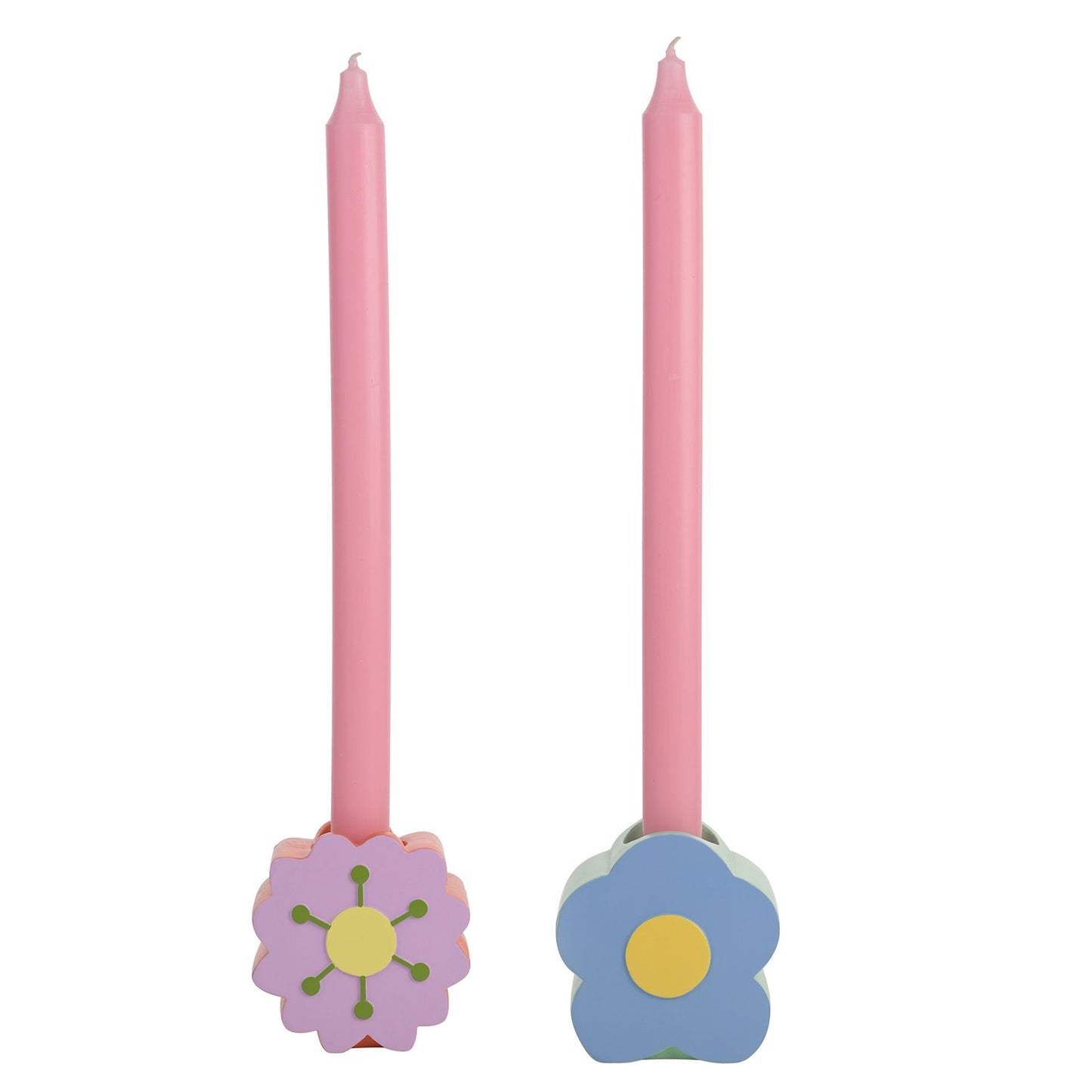WDP Raspberry Blossom Candlestick Holder