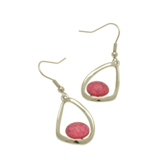 Earrings - Pink Cradle