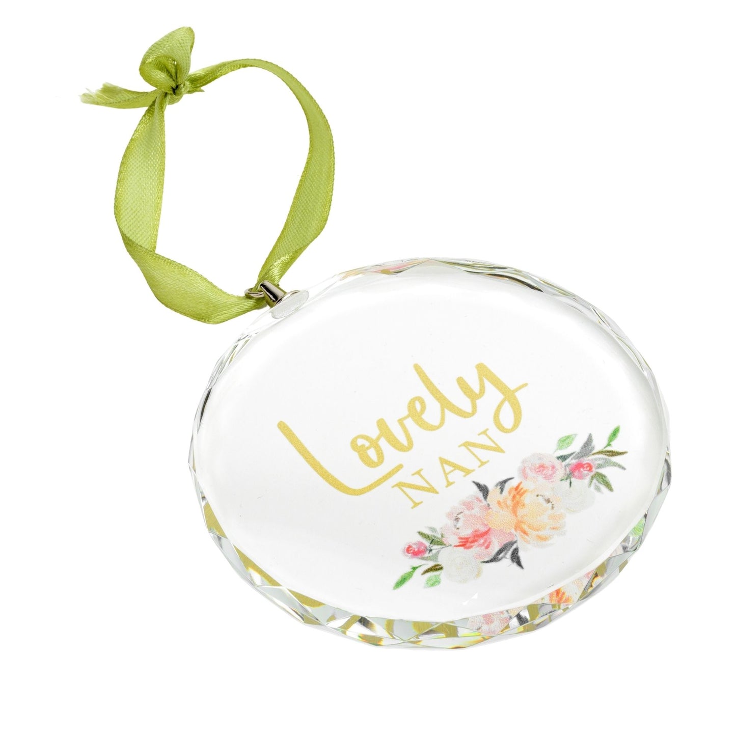 WDP Peaches & Cream Plaque 10cm - Nan