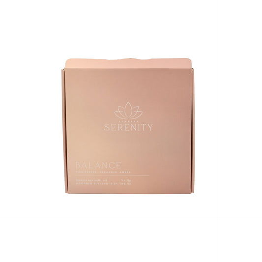 WDP Serenity Balance Set of 9 Wax Melts Pink Pepper Geranium & Amber