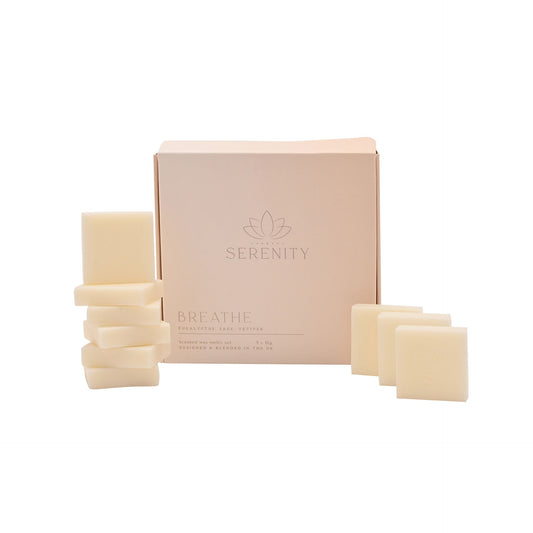 WDP Serenity Breathe Set of 9 Wax Melts Eucalyptus Sage & Vetiver