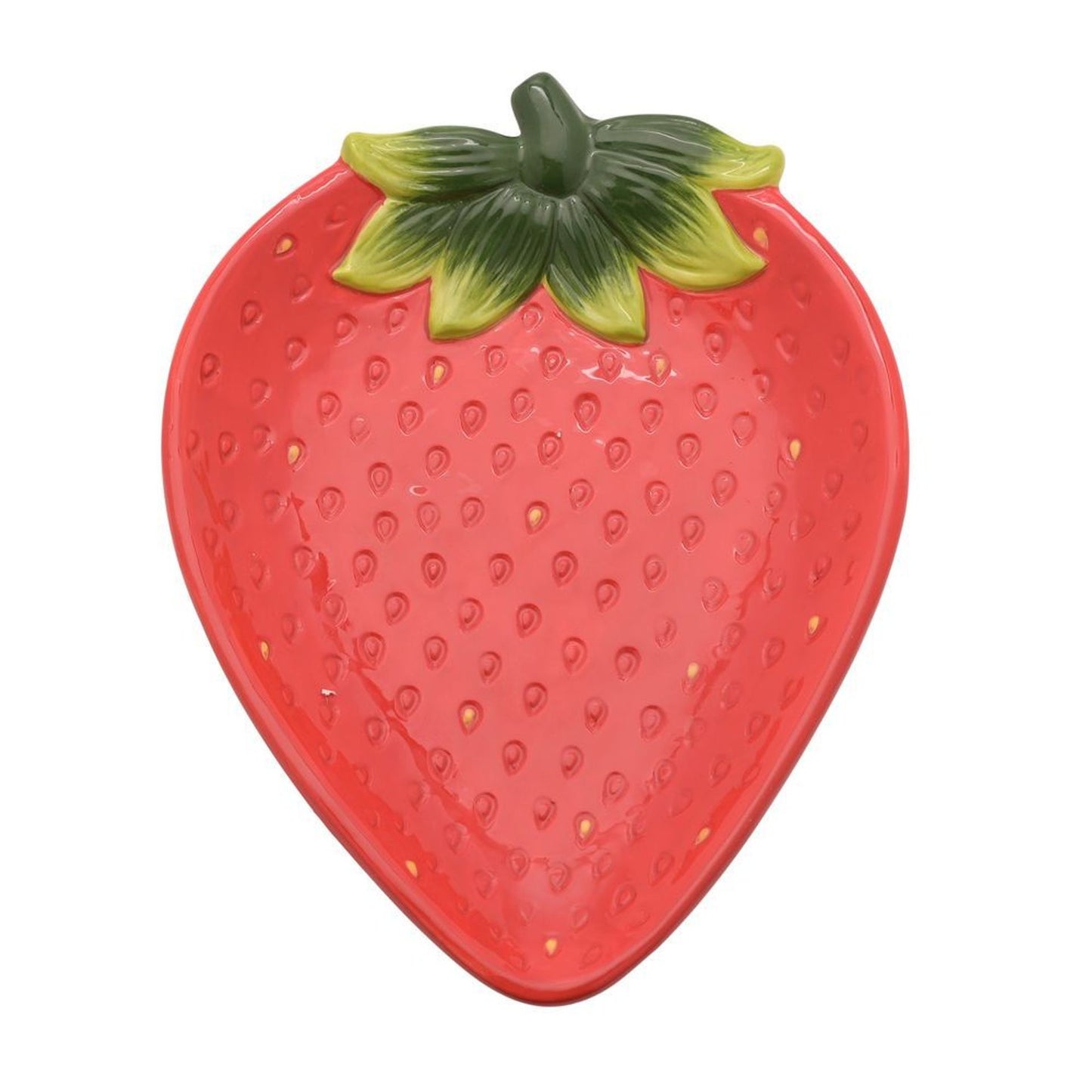 WDP Cottage Garden Strawberry Plate