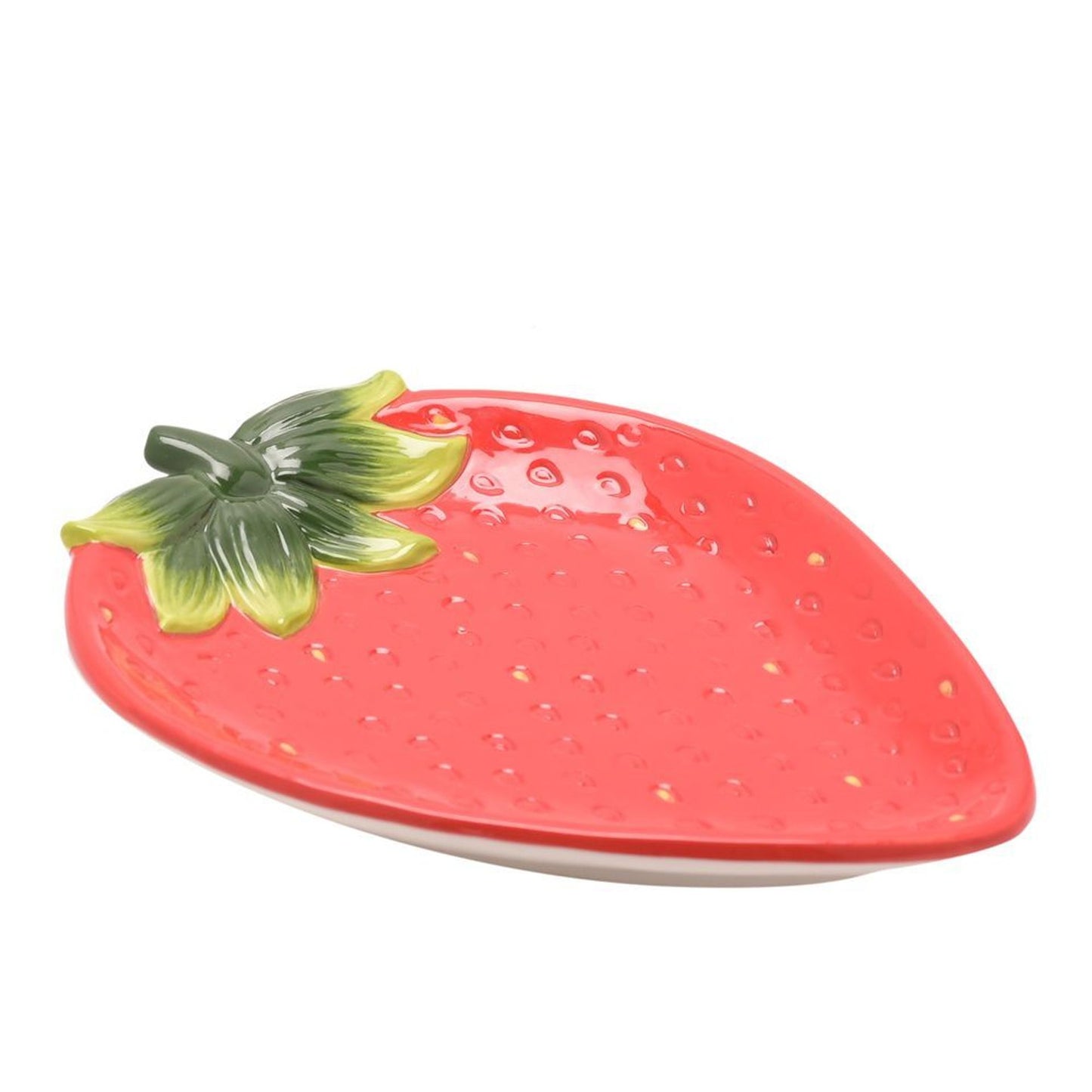 WDP Cottage Garden Strawberry Plate