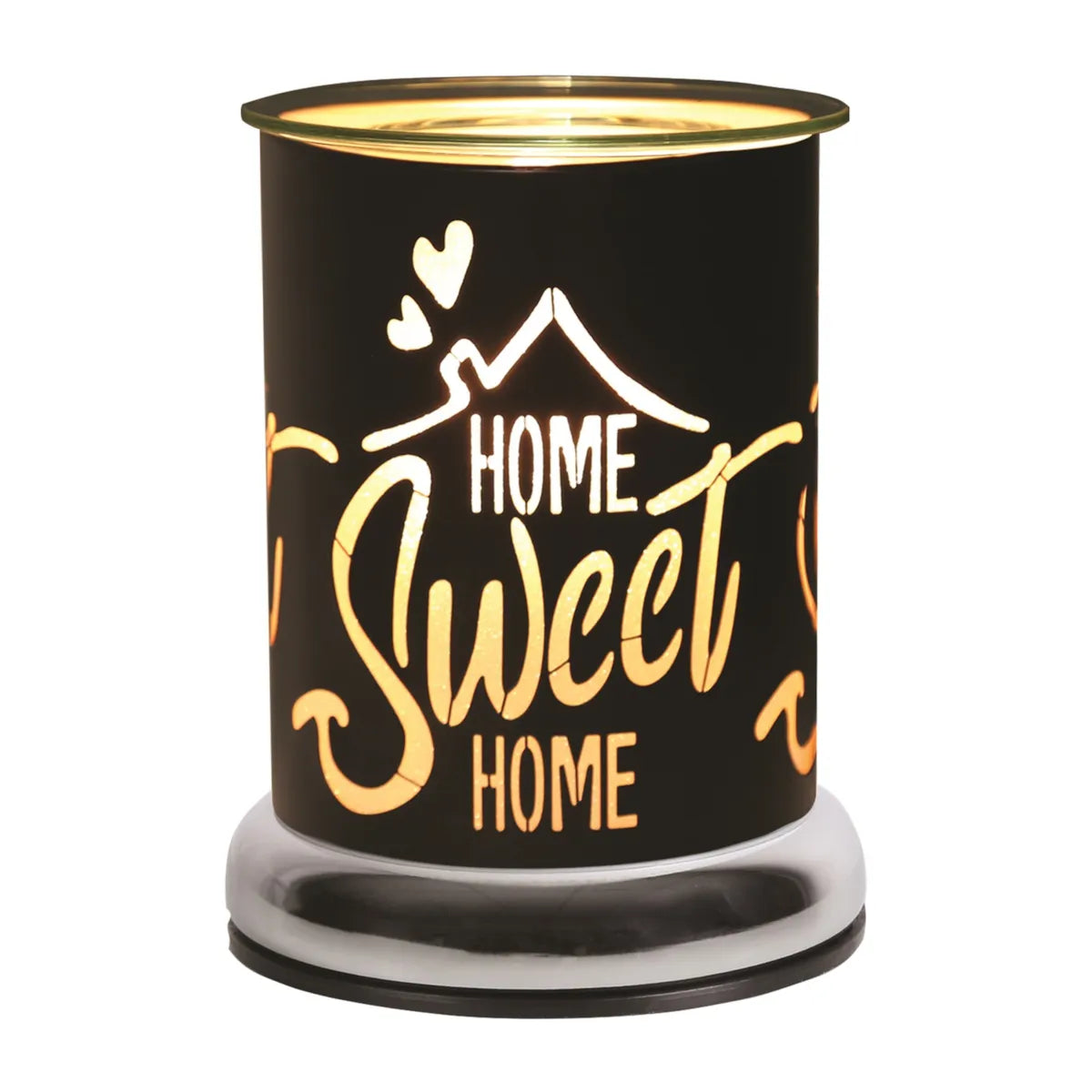 Elec Burner Touch Home Black 17cm