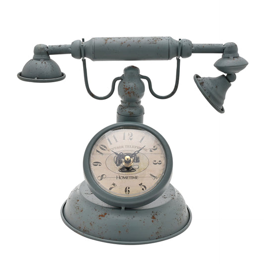 WDP Mantel Clock Old Fashioned Telephone