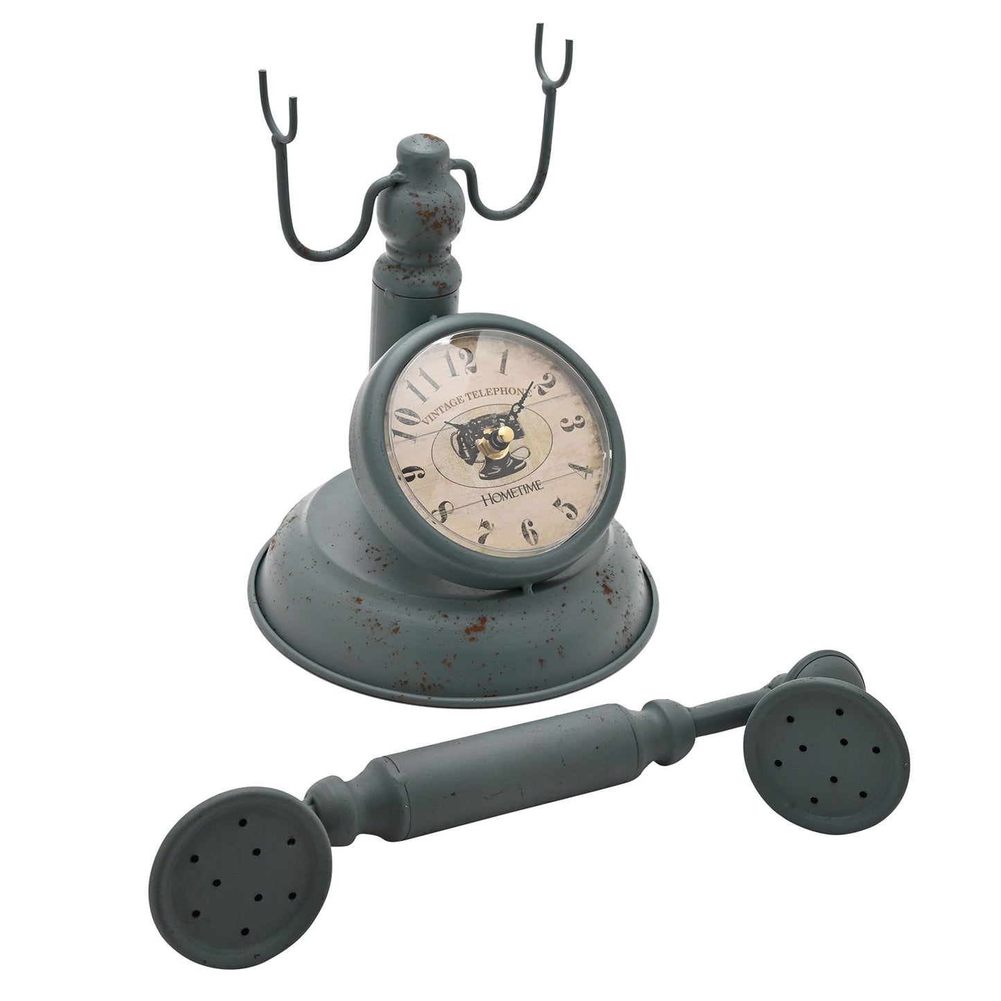WDP Mantel Clock Old Fashioned Telephone