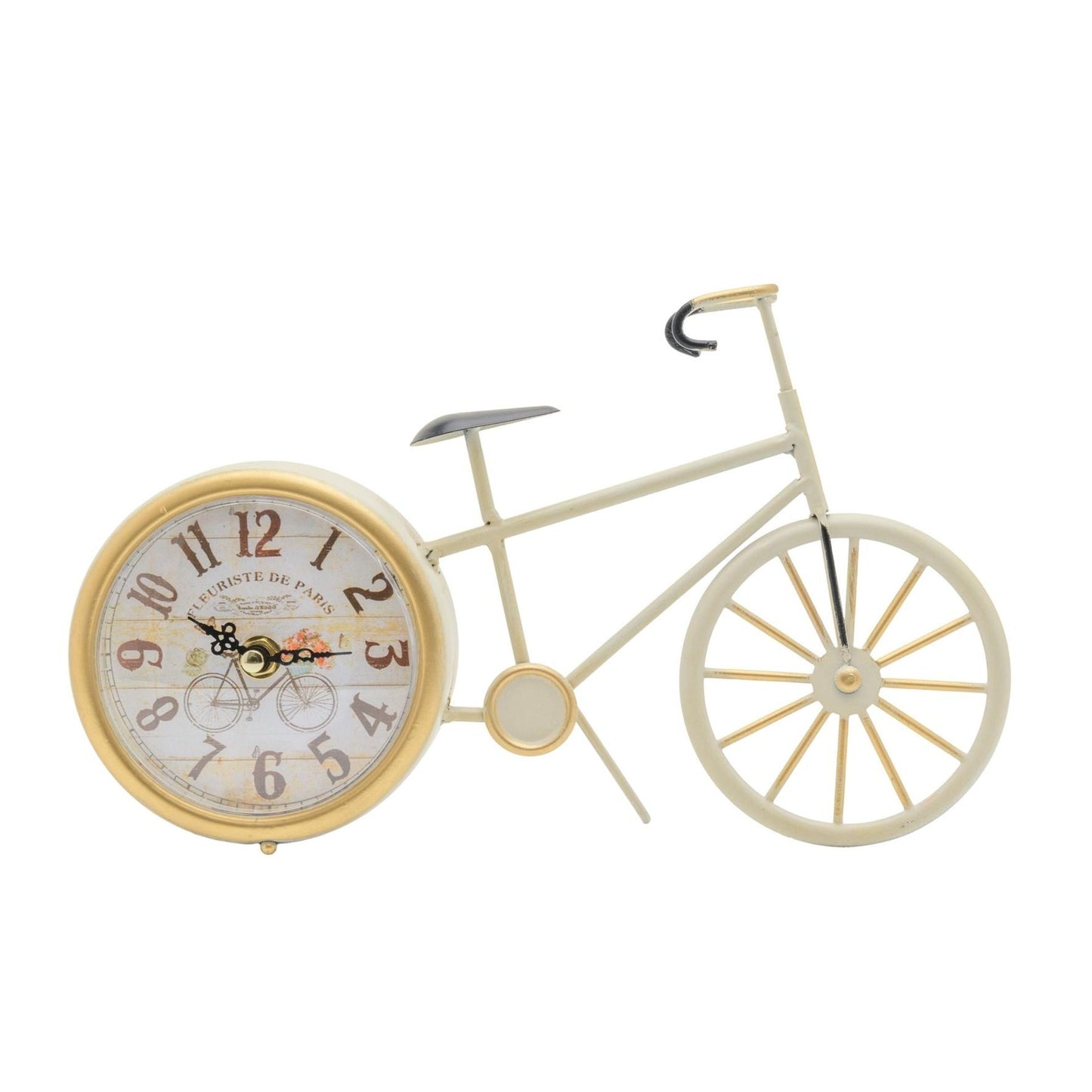 WDP Hometime Mantel Clock Bicycle