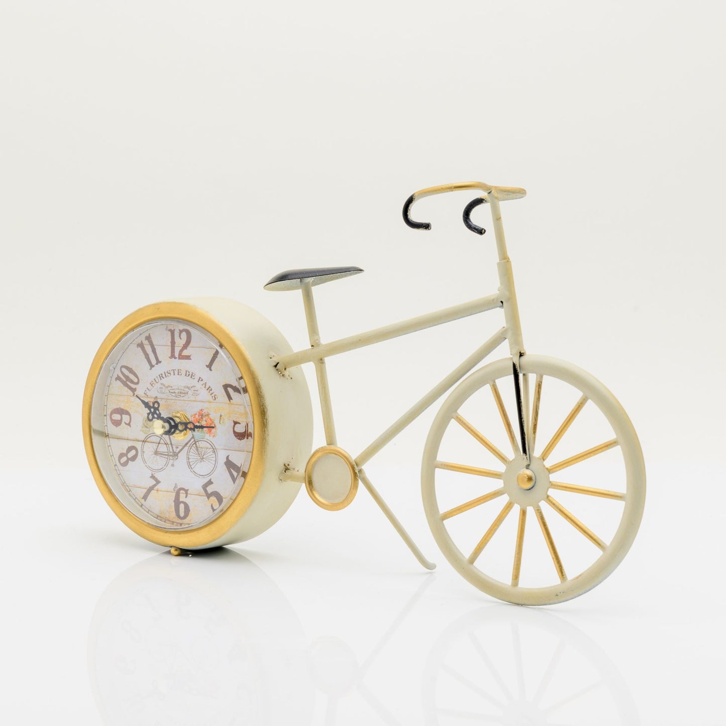 WDP Hometime Mantel Clock Bicycle