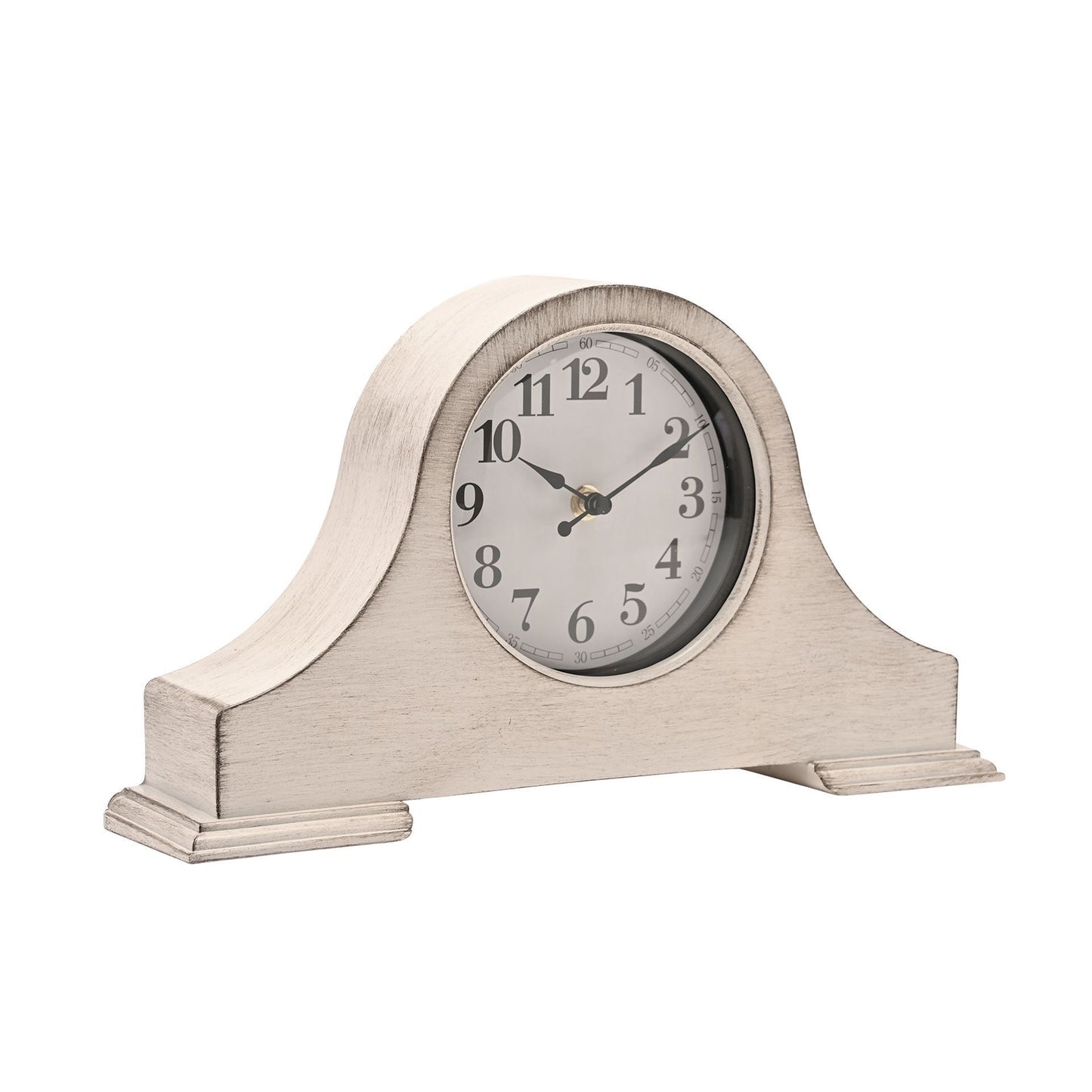 WDP Hometime Mantel Clock 36cm - White