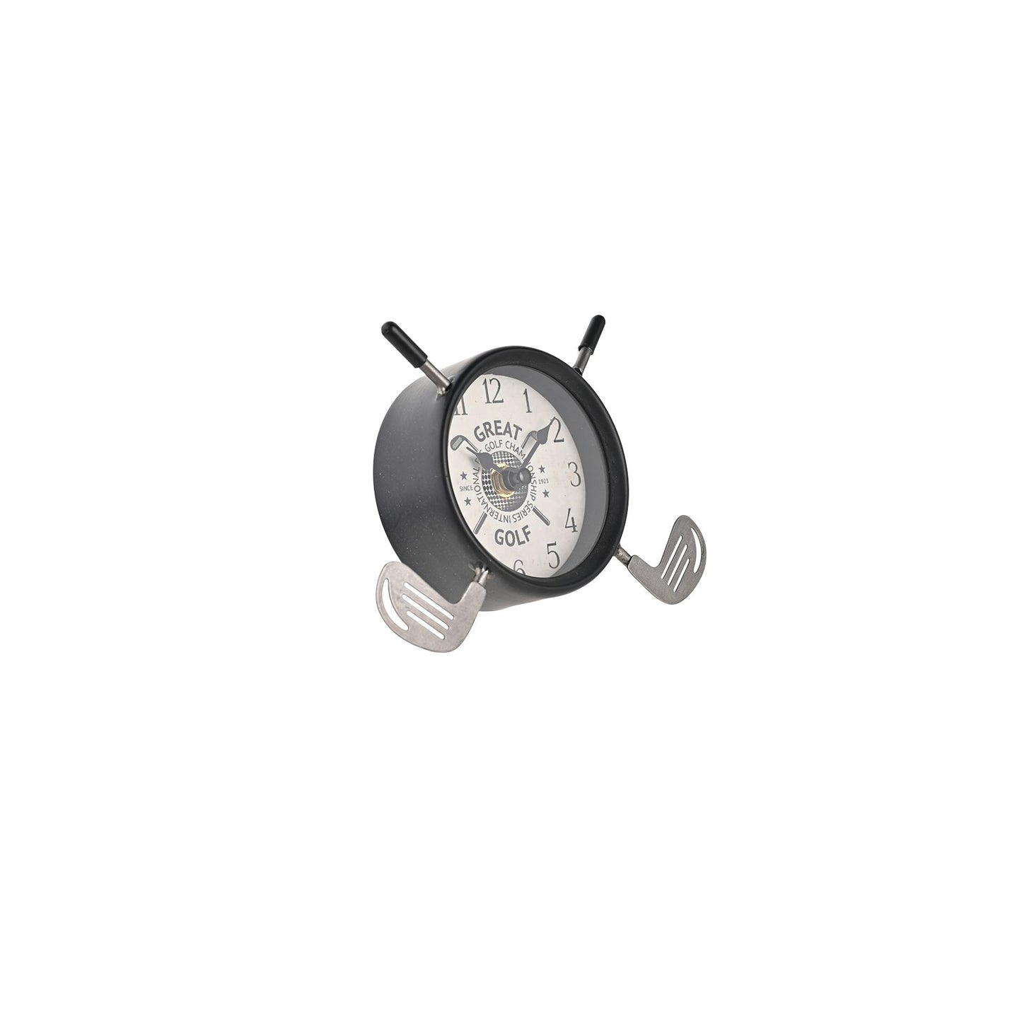 WDP Hometime Mantel Clock Golf Clubs