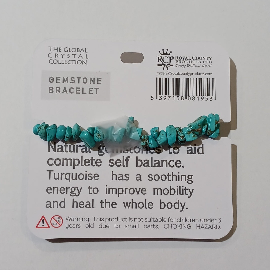 Birthstone Bracelet - Aquarius Turquoise