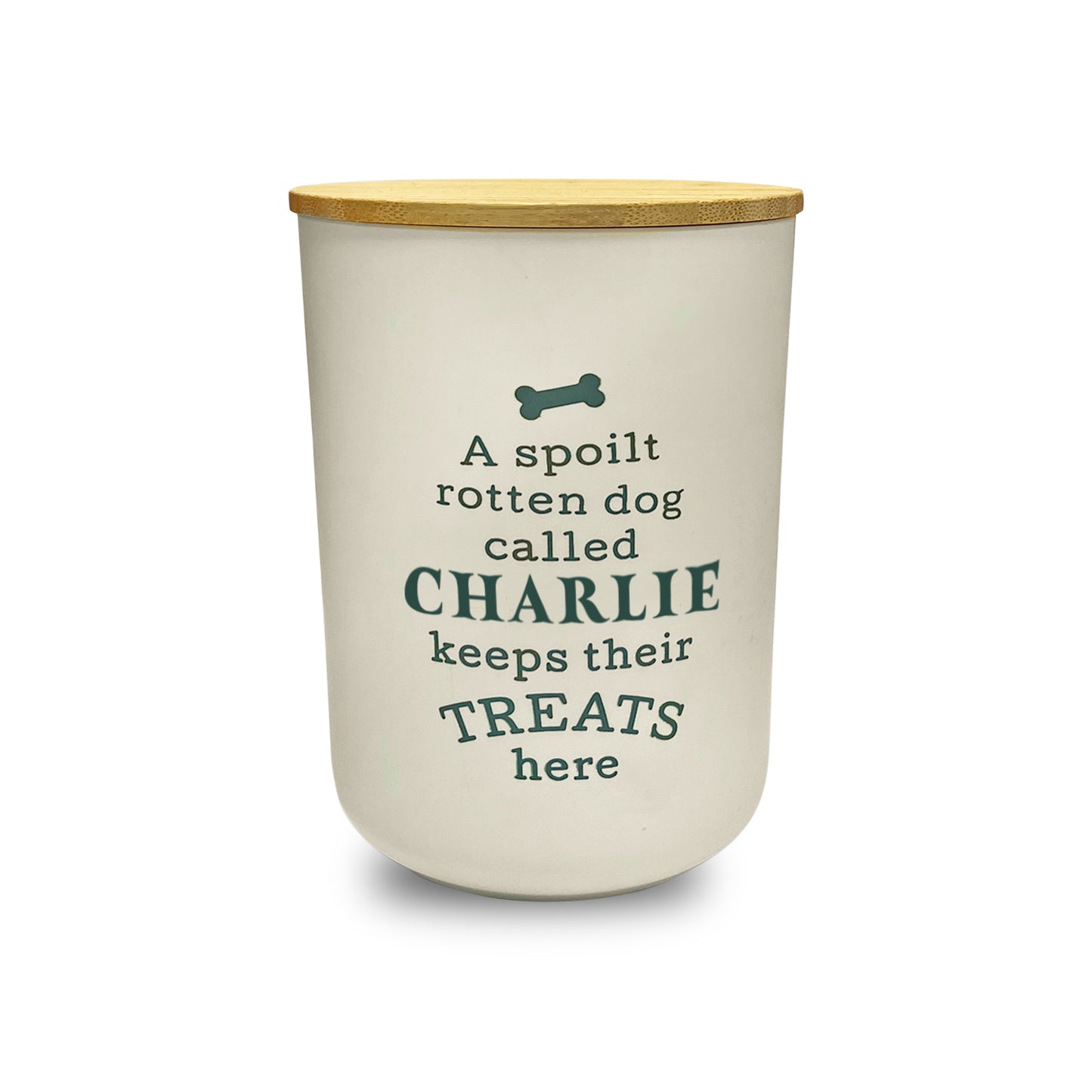Dog Treat Jar - Charlie