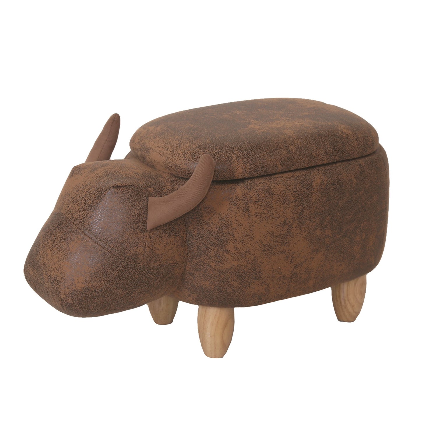 Bull Storage Footstool