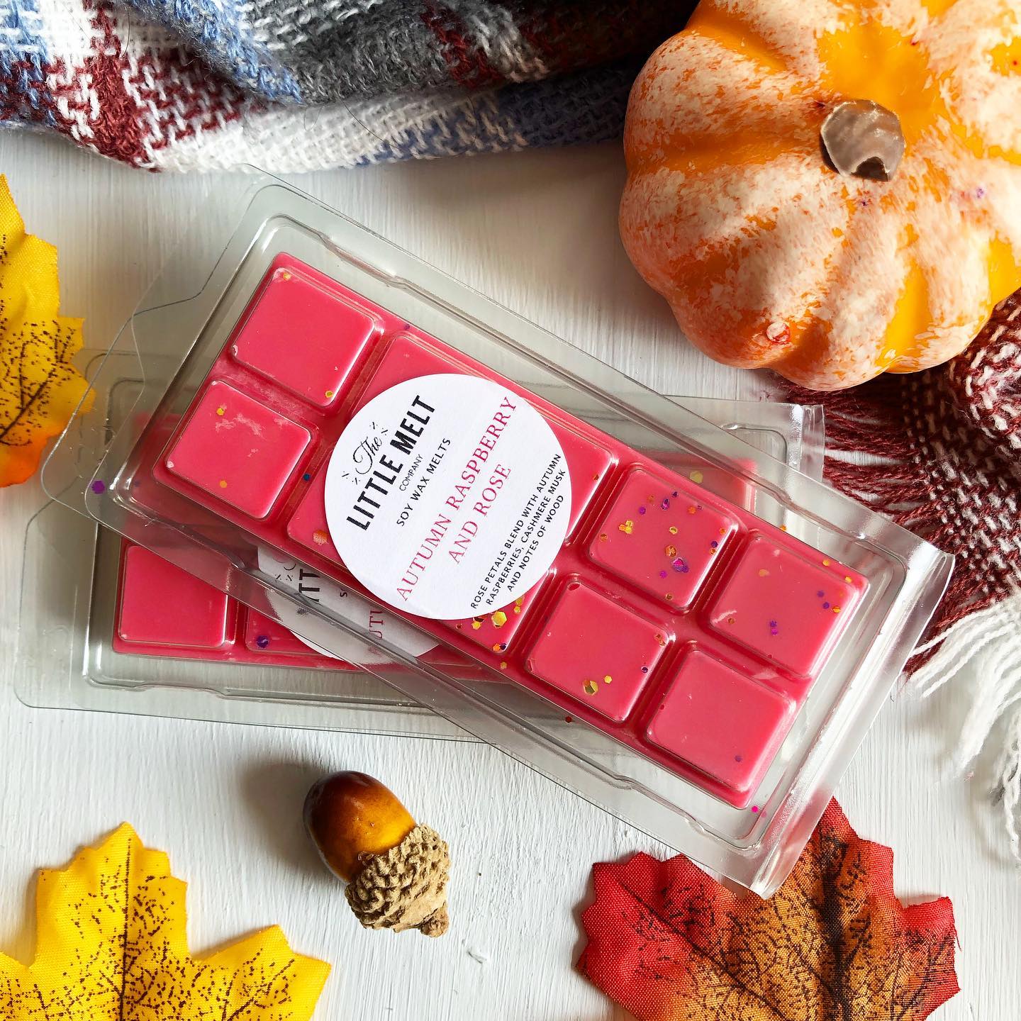Autumn Raspberry & Rose Snap Bar