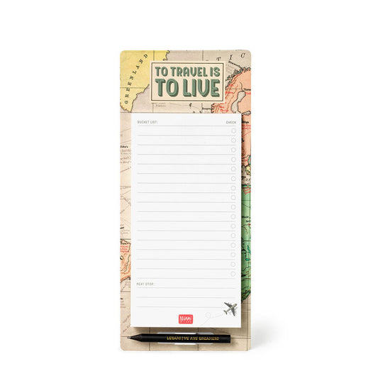 Legami Travel Magnetic Notepad