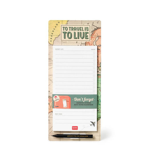 Legami Travel Magnetic Notepad