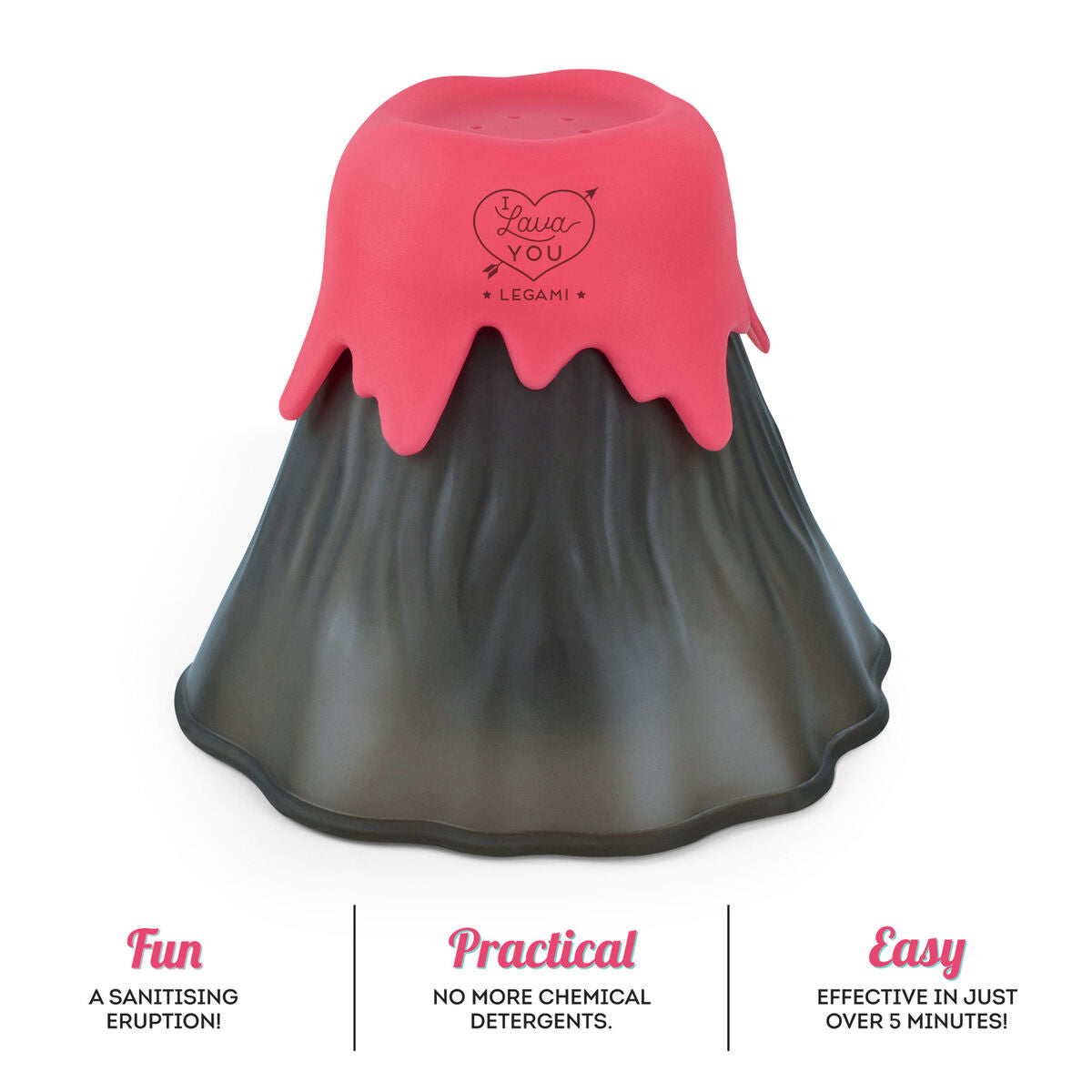 Leg Volcano Microwave Cleaner
