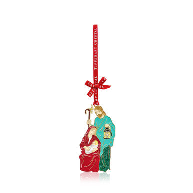 TC Sparkle Nativity Decoration