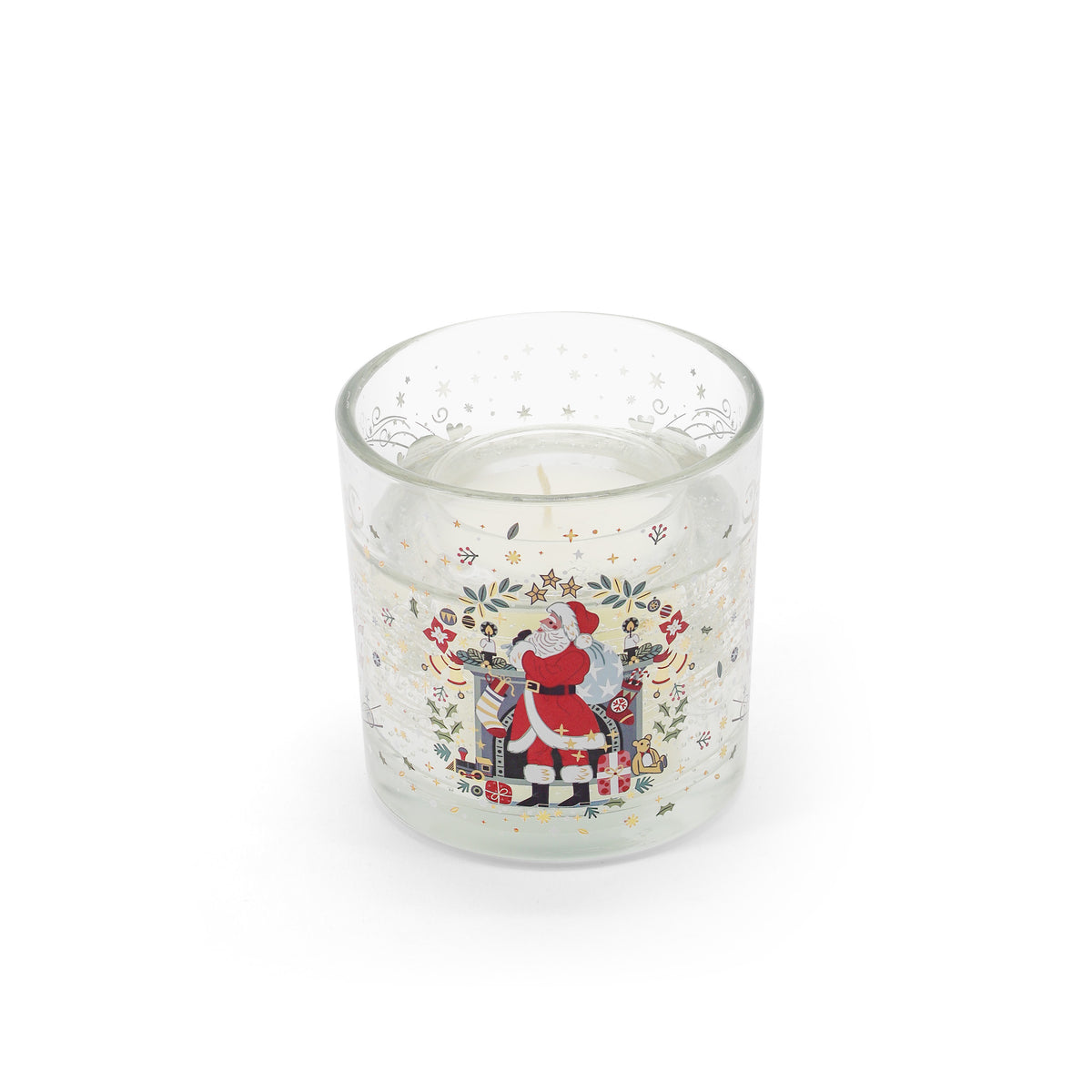 TC Santa LED Light Up Candle