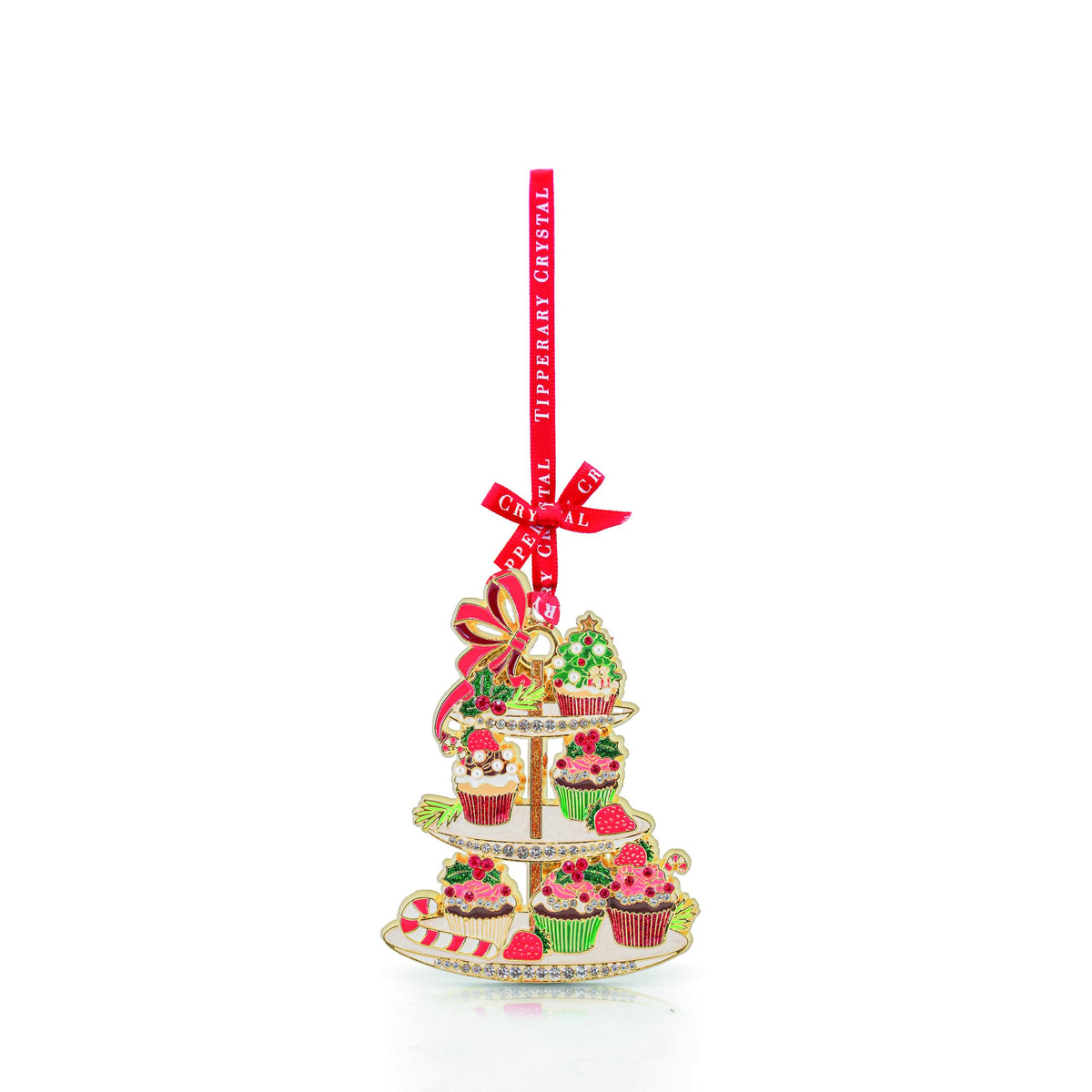 TC Sparkle Tea Cake Stand Decoration