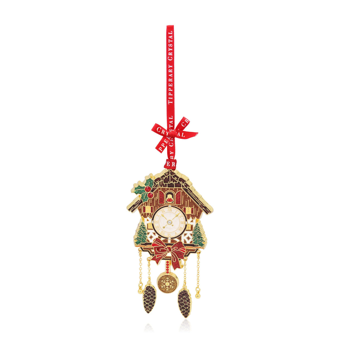 TC Sparkle Cuckoo Clock Decoration