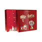 TC Sparkle Merry Christmas Set of 4 Christmas Decorations