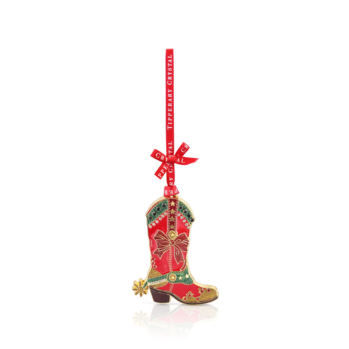 TC Sparkle Cowboy Boot Decoration