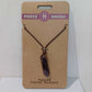 Pointed Crystal Necklace - Pisces Amethyst