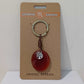 Crystal Keyring - Scorpio Carnelian