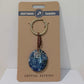 Crystal Keyring - Sagittarius Sodalite