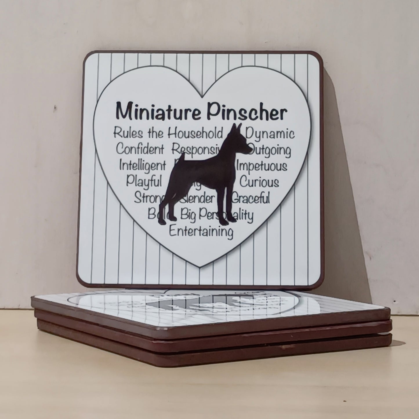 Pet Coaster - Miniature Pinscher
