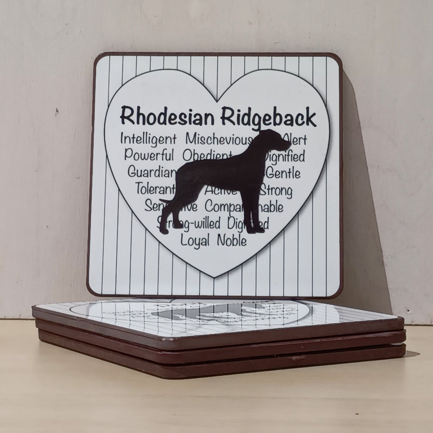 Pet Coaster - Rhodesian Ridgeback