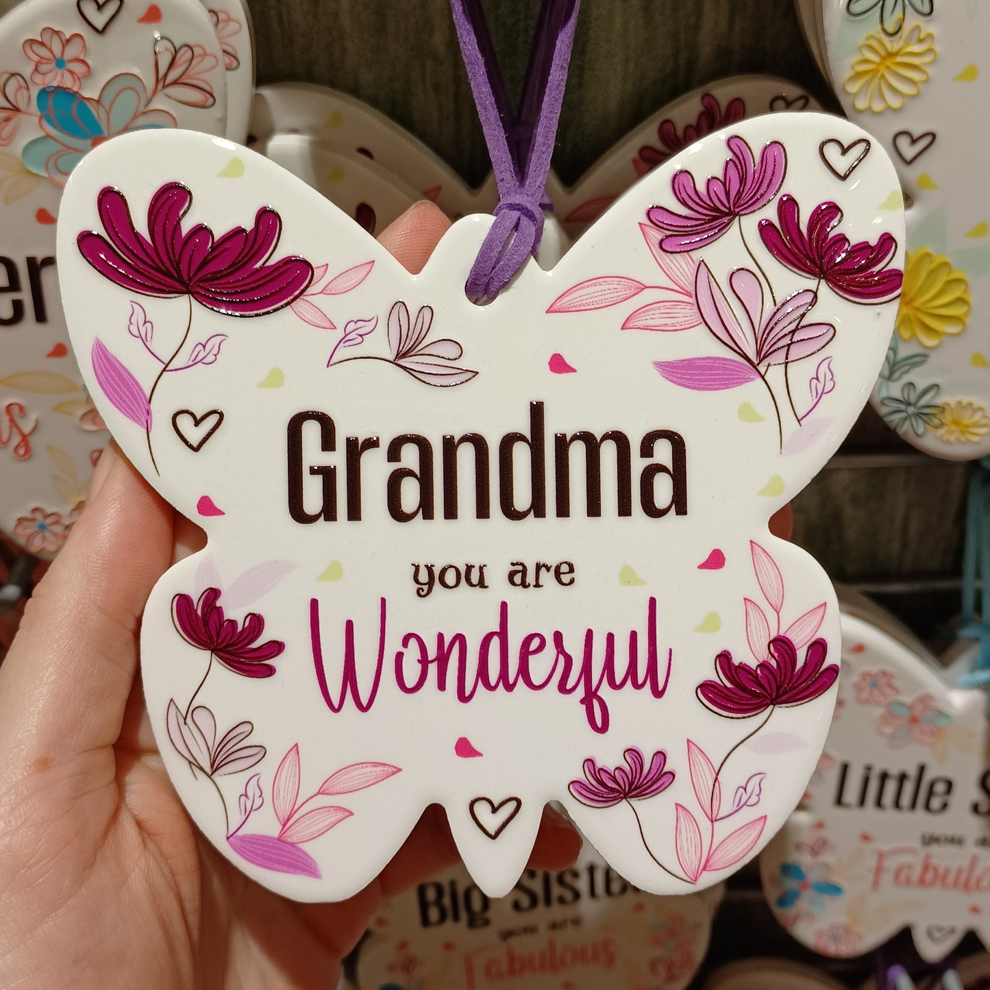 RCP Ceramic Butterfly - Grandma