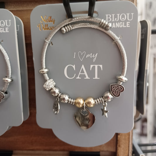 RCP Bijou Bracelet I Love My Cat