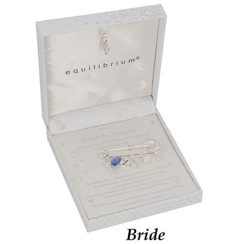JD Equilibrium Bridal Wedding Pin Brooch