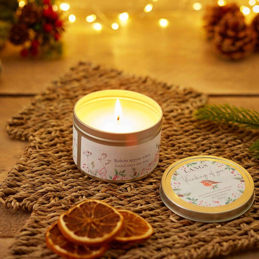 RL Soy Candle Tin Thinking Seasonal