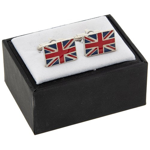 JD EQ For Men Union Jack Cufflinks