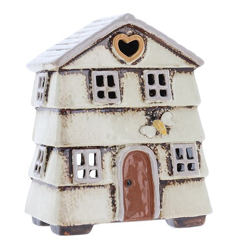 JD Village Pottery Beehive House Cream