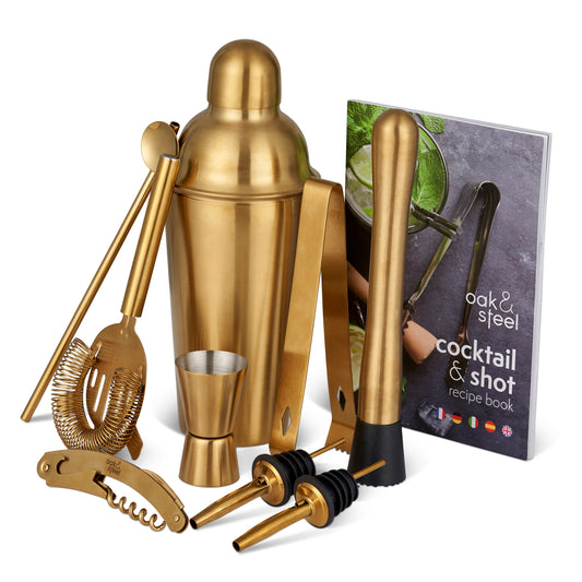 OS Gold 10 Piece Cocktail Set