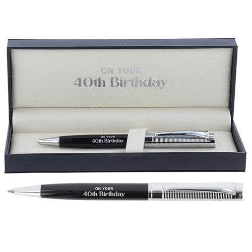 JD Bridgewater 40th Birthday Ball Point Pen