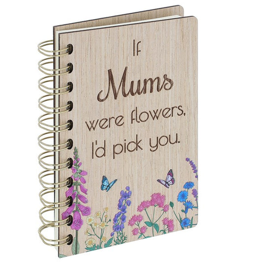 JD Woodland Bloom Notebook Mum