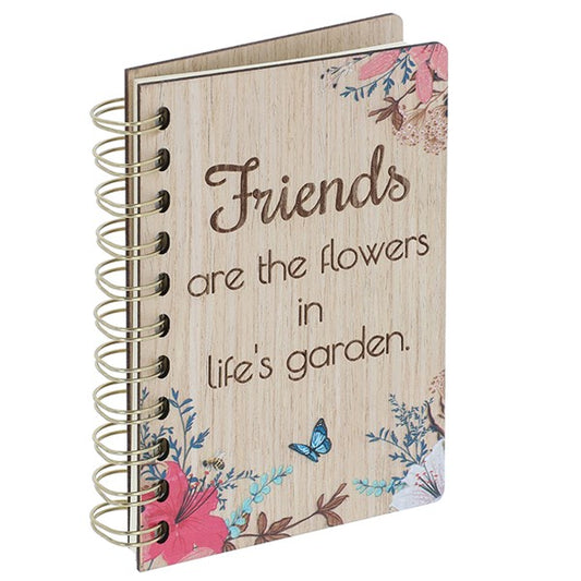 JD Woodland Bloom Notebook Friends